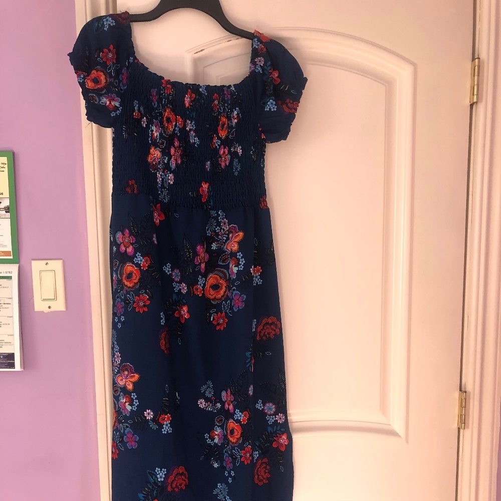 Off shoulder Maxi Dress